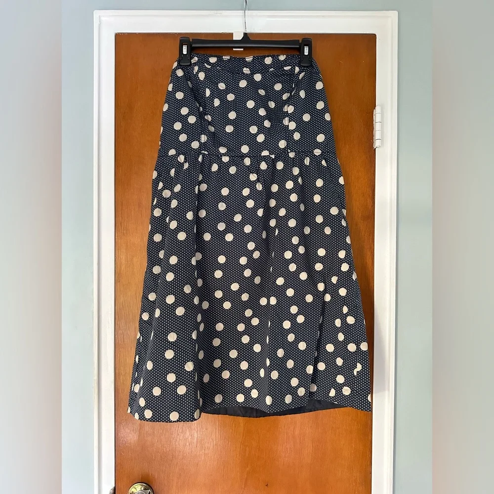 The Limited Polka Dot Strapless Dress - Picture 1 of 6